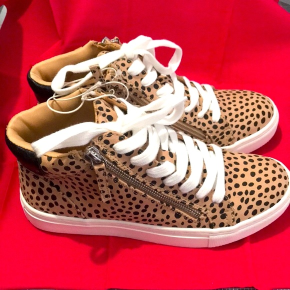 Leopard print Brooklyn style shoes - Picture 1 of 5